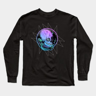 Disco Skull Long Sleeve T-Shirt